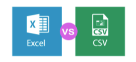excel vs csv